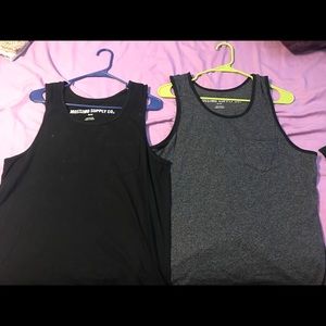 2 muscle shirts